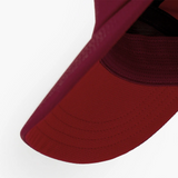 Ciele FSTCAP SC Classic Cside Crimson Red/Merlot Running Cap