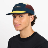 Ciele GOCAP Field Iconic Bar Deep Space/Dark Wine Red Running Cap