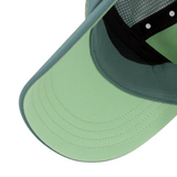Ciele FSTCAP SC Classic Cside Silver Pine Pistachio Running Cap