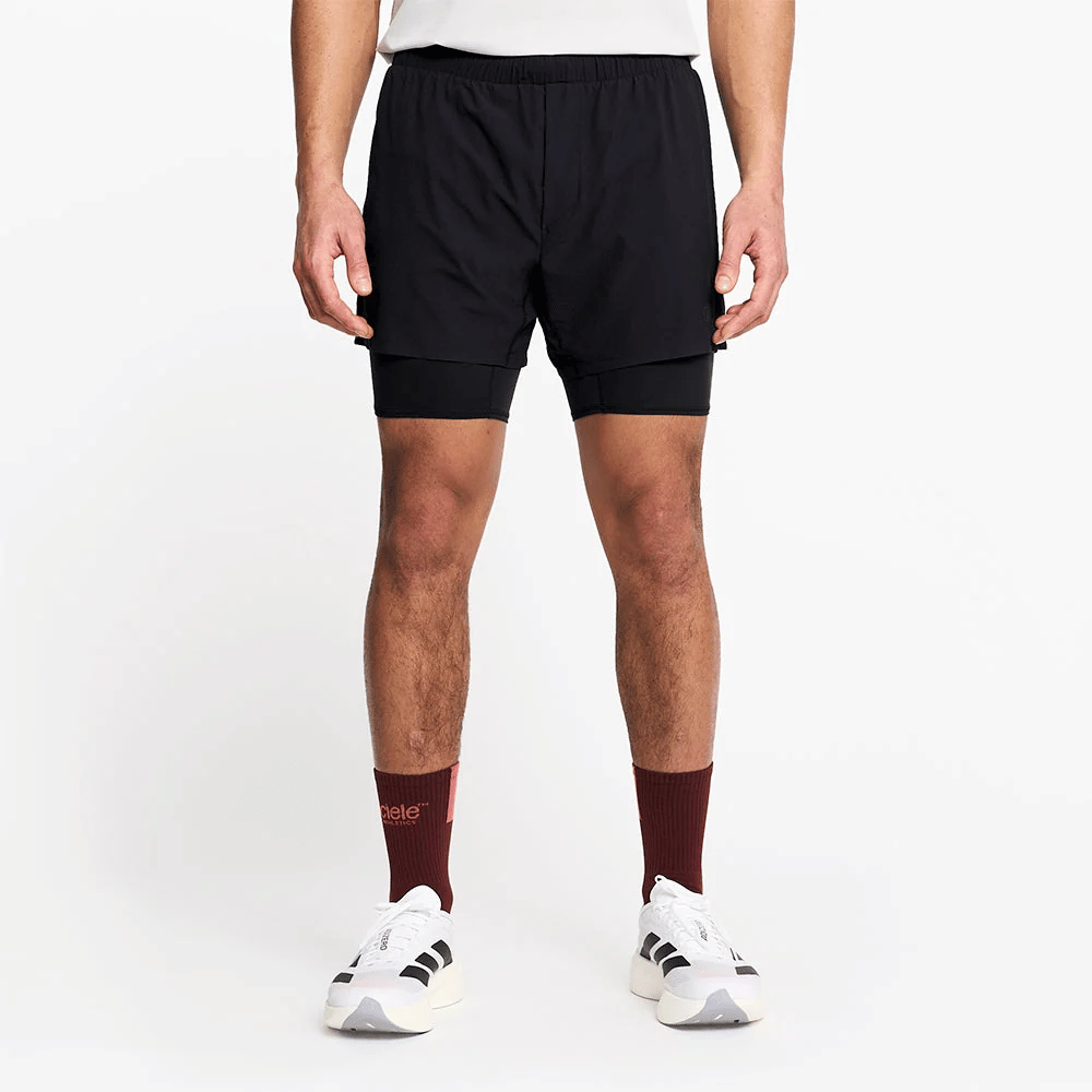 Ciele Men's DLYShort 5" Long Brief 2 Shadowcast Running Shorts