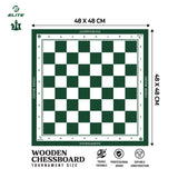Elite Wooden Chessboard - Tournament