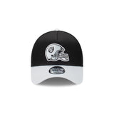 New Era 9FORTY A-frame Oakland Raiders NFL Rivalry Black Gray Snapback