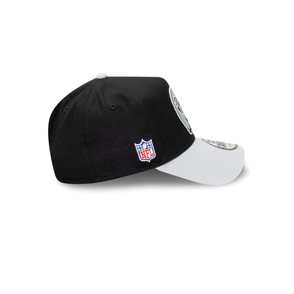 New Era 9FORTY A-frame Oakland Raiders NFL Rivalry Black Gray Snapback