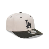 New Era 9SEVENTY Los Angeles Dodgers Stone Black 2-Tone Stretch Snapback Cap
