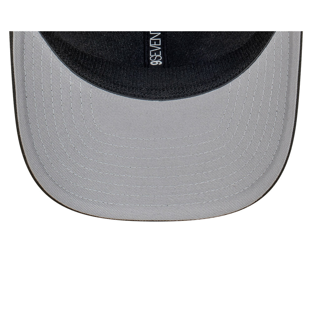 New Era 9SEVENTY Los Angeles Dodgers Stone Black 2-Tone Stretch Snapback Cap