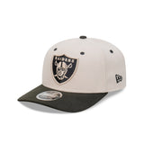 New Era 9SEVENTY Las Vegas Raiders Stone Black 2-Tone Stretch Snapback Cap