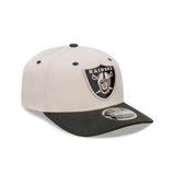 New Era 9SEVENTY Las Vegas Raiders Stone Black 2-Tone Stretch Snapback Cap