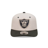 New Era 9SEVENTY Las Vegas Raiders Stone Black 2-Tone Stretch Snapback Cap