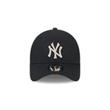 New Era New York Yankees Black Stone Repreve® Black 9FORTY A-Frame Snapback Cap