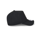 New Era Los Angeles Dodgers Black Stone Repreve® Black 9FORTY A-Frame Snapback Cap