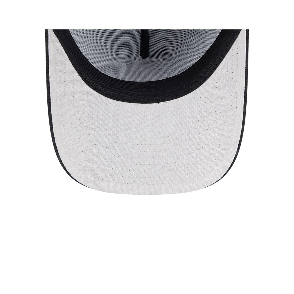 New Era Los Angeles Dodgers Black Stone Repreve® Black 9FORTY A-Frame Snapback Cap