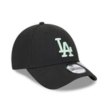 New Era LA Dodgers MLB Repreve® Peppermint Black 9FORTY Adjustable Cap