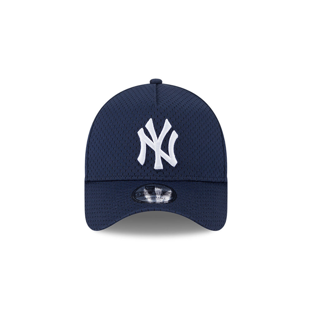 New Era New York Yankees Basketball Mesh Navy 9FORTY A-Frame Cap