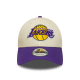 New Era 9FORTY Los Angeles Lakers Color Block Adjustable Cap