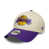 New Era 9FORTY Los Angeles Lakers Color Block Adjustable Cap