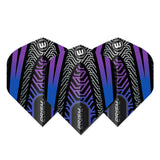 Winmau Prism Alpha Black & Purple Dart Flights