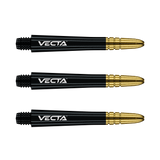 Winmau Vecta Black- Gold Darts Shafts