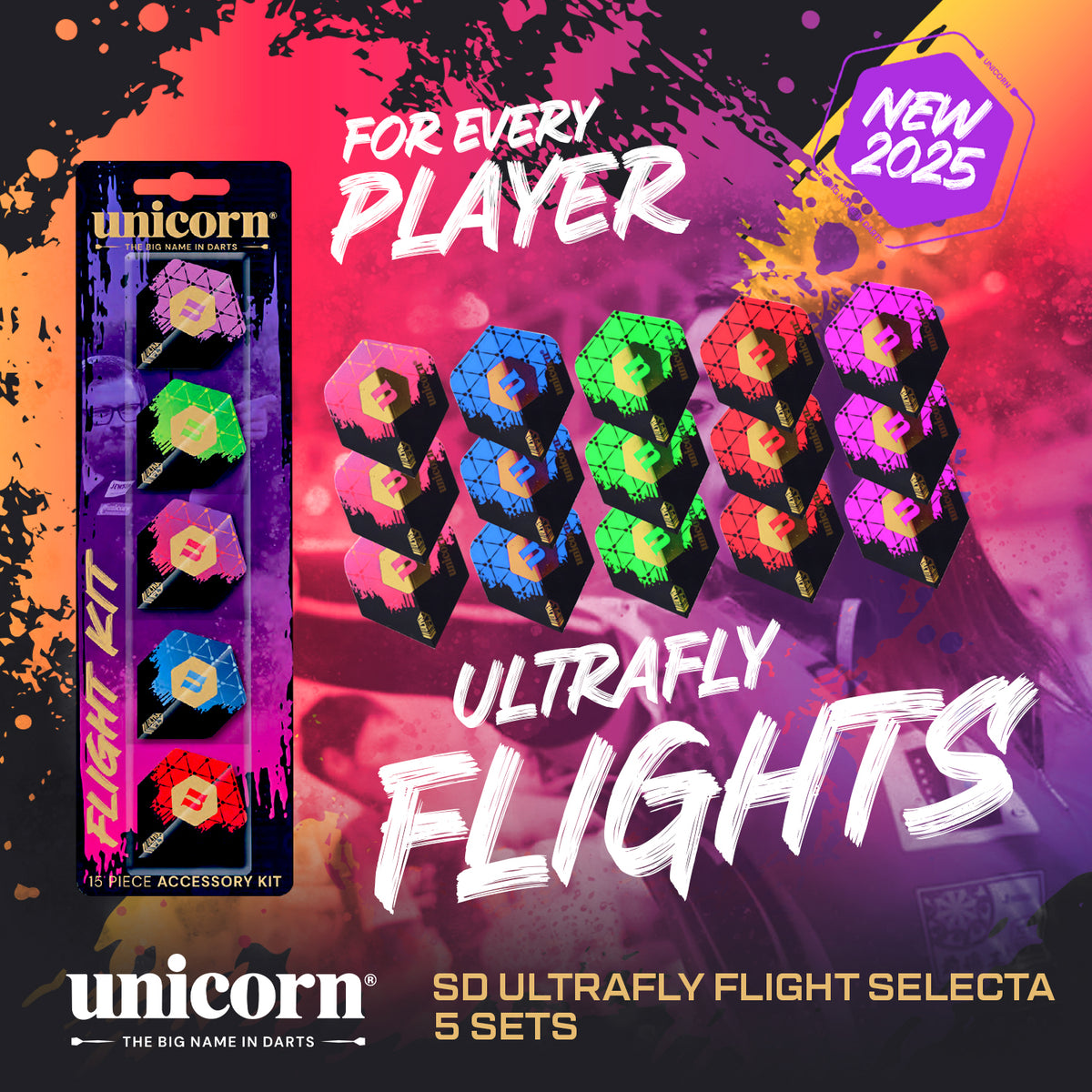 Unicorn SD Ultrafly Flight Selecta Kit (5 Sets)