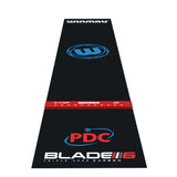 Winmau Pro Zone Precision PVC Dart Mat & Integrated Oche