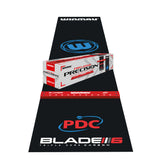 Winmau Pro Zone Precision PVC Dart Mat & Integrated Oche