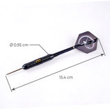 Unicorn Core Plus Win Black Brass W/ Wallet Dart Set