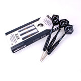 Unicorn Core Plus Win Black Brass W/ Wallet Dart Set