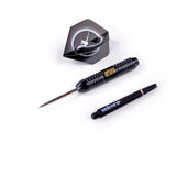 Unicorn Core Plus Win Black Brass W/ Wallet Dart Set