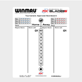 Winmau Dry Wipe Score Board - PDC Design
