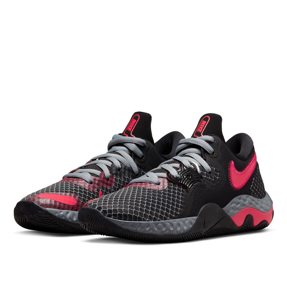 Black and grey basketball shoes cheap