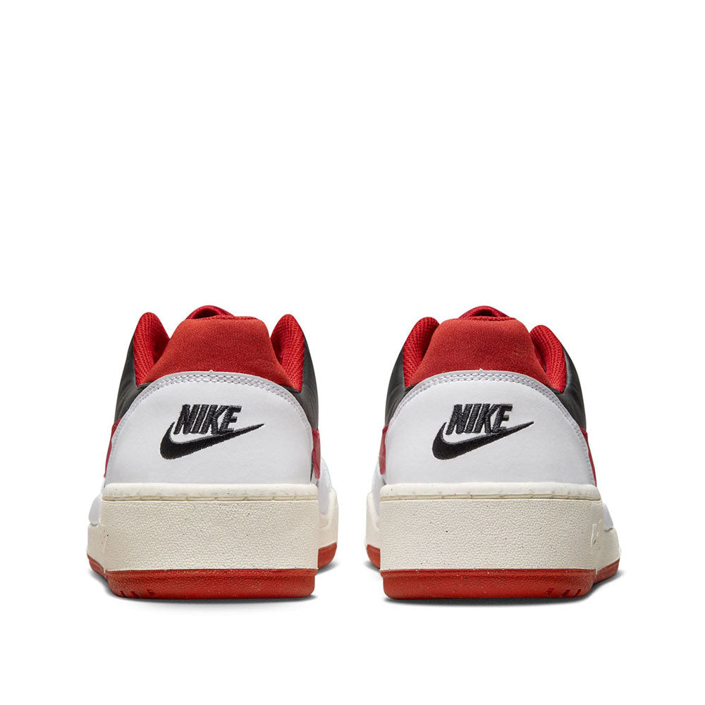 Nike Men s Full Force Low Casual Shoes White Black Sail Mystic Red