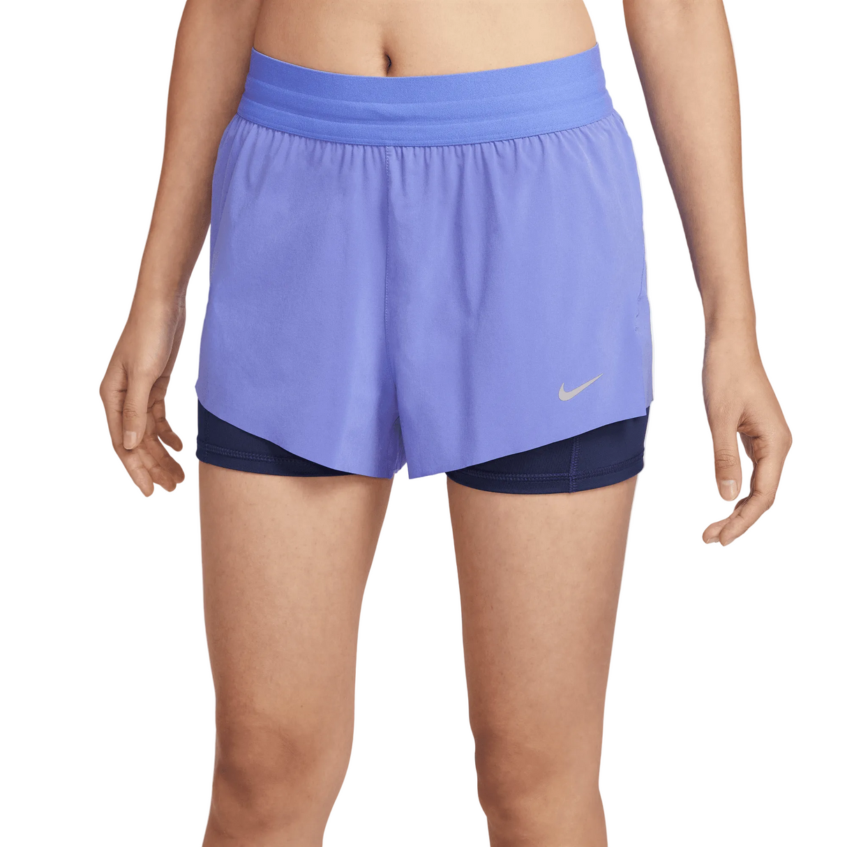 Nike Swift Women's Dri-FIT Mid-Rise 2-in-1 Running Shorts