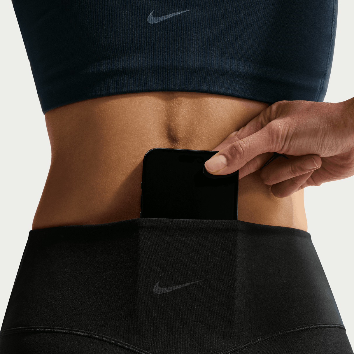 Nike Women's Zenvy High-Waisted Full-Length Leggings with No Front Seam