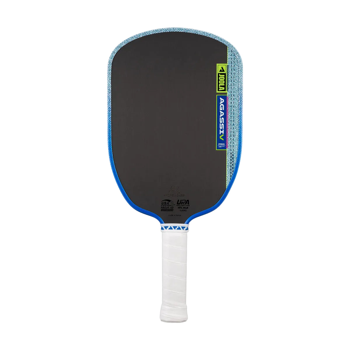 JOOLA Agassi Pro V Washed Indigo Pickleball Paddle