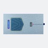 JOOLA Agassi Pro V Washed Indigo Pickleball Paddle