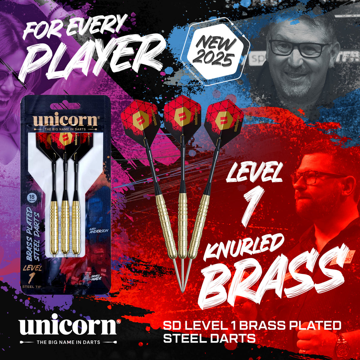 Unicorn SD Level 1 Brass Dart Set