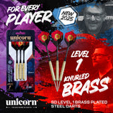 Unicorn SD Level 1 Brass Dart Set