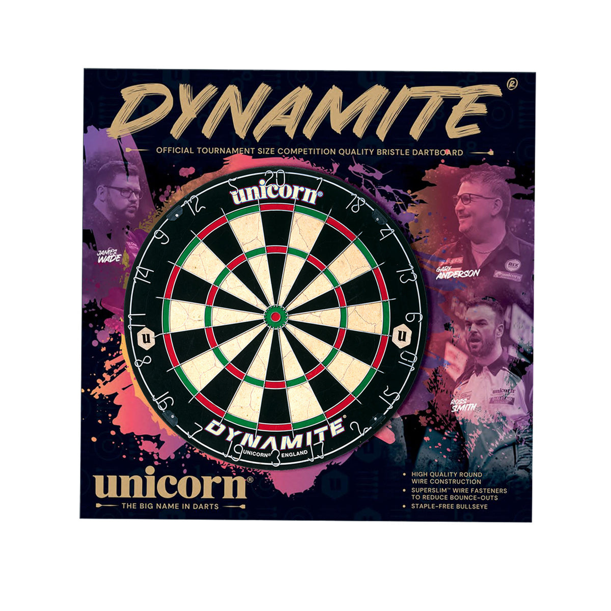 Unicorn SD Dynamite Bristle Dart Board