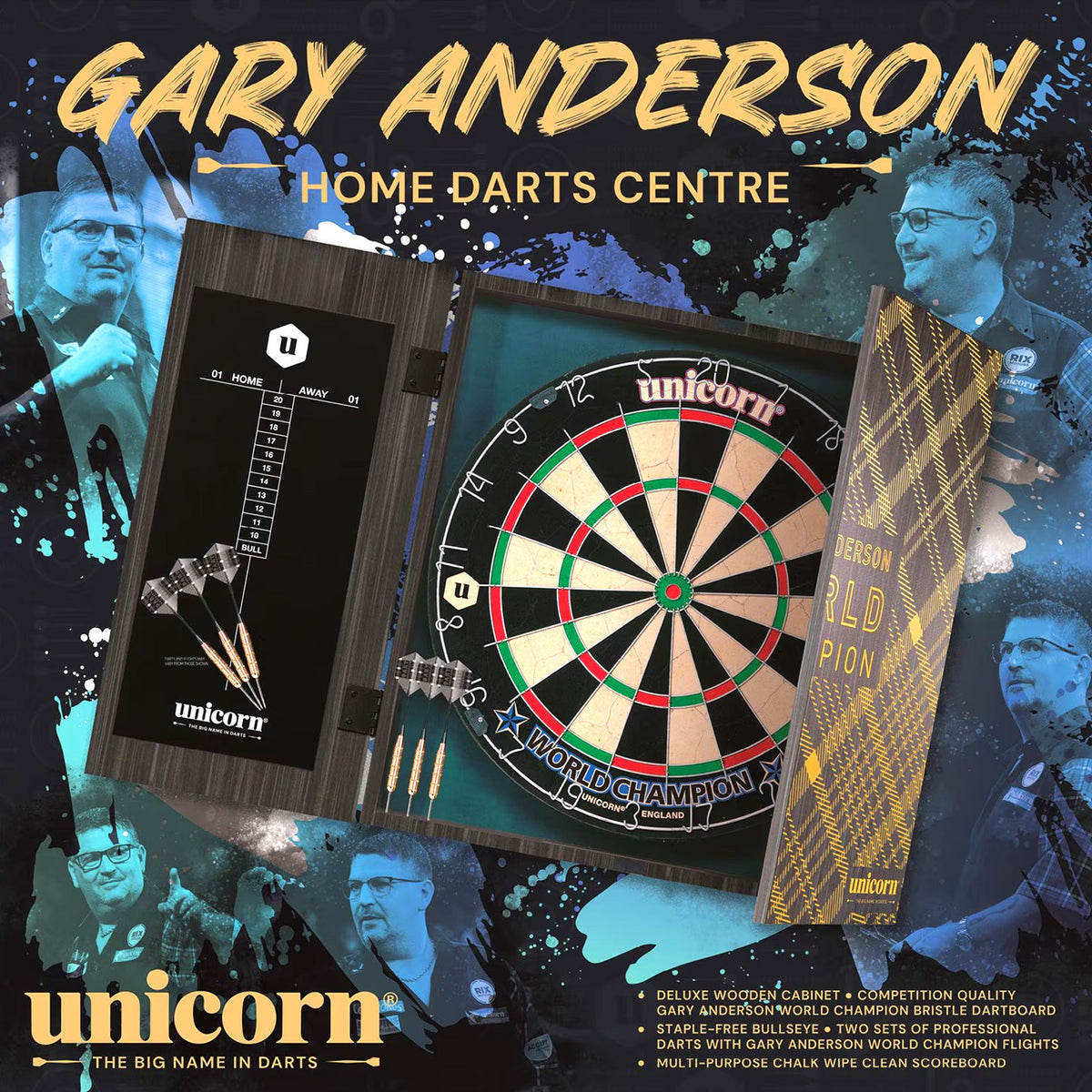 Unicorn SD Gary Anderson World Champion Home Dart Centre