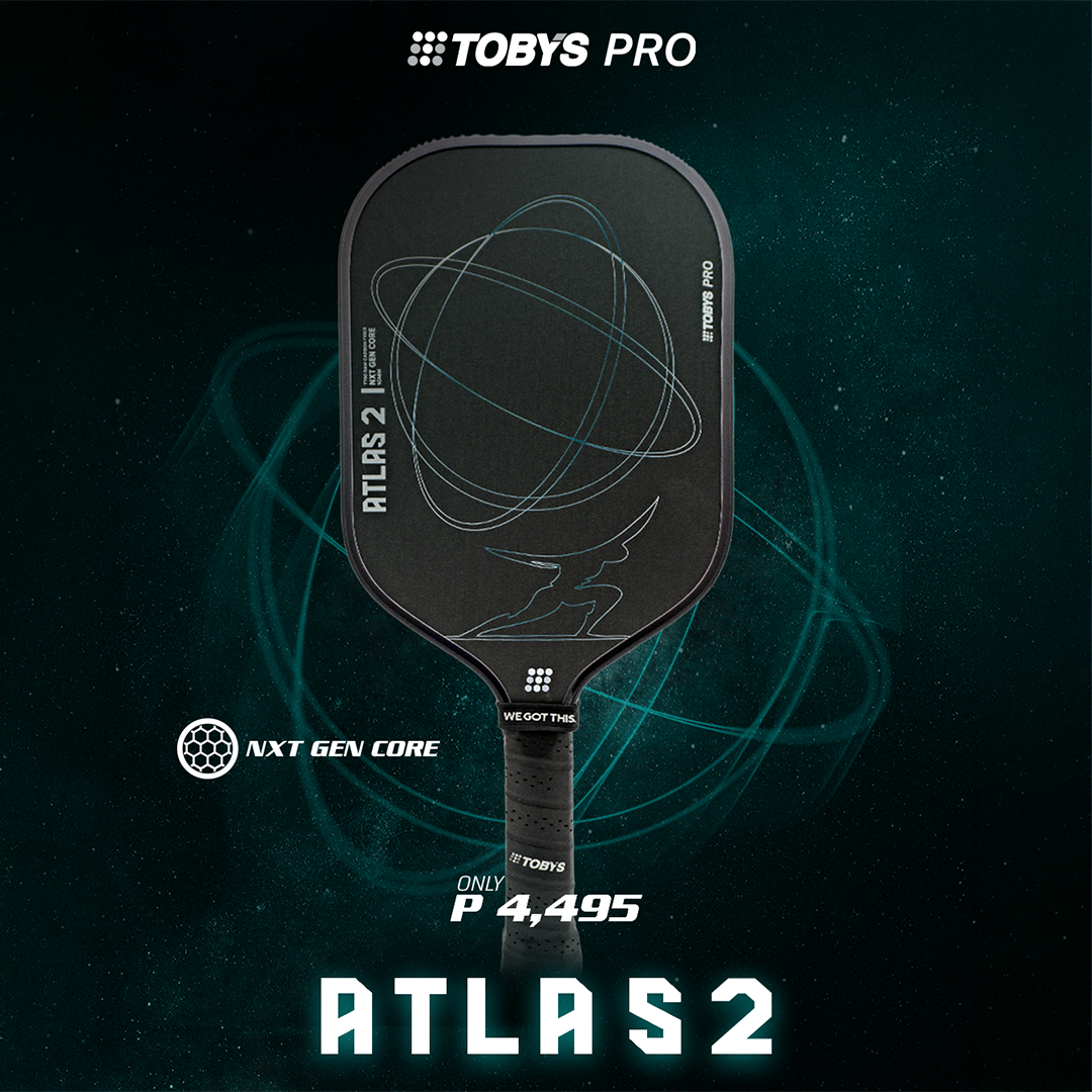 Toby's Pro Atlas II Elongated Pickleball Paddle