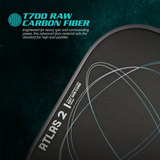 Toby's Pro Atlas II Elongated Pickleball Paddle