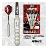 Unicorn Bullet Gary Anderson Stainless Steel Dart Set