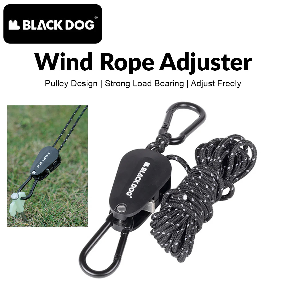 Black Dog Guy Line Adjuster