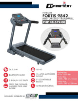 Champion EE Treadmill Motorized Fortis 9842