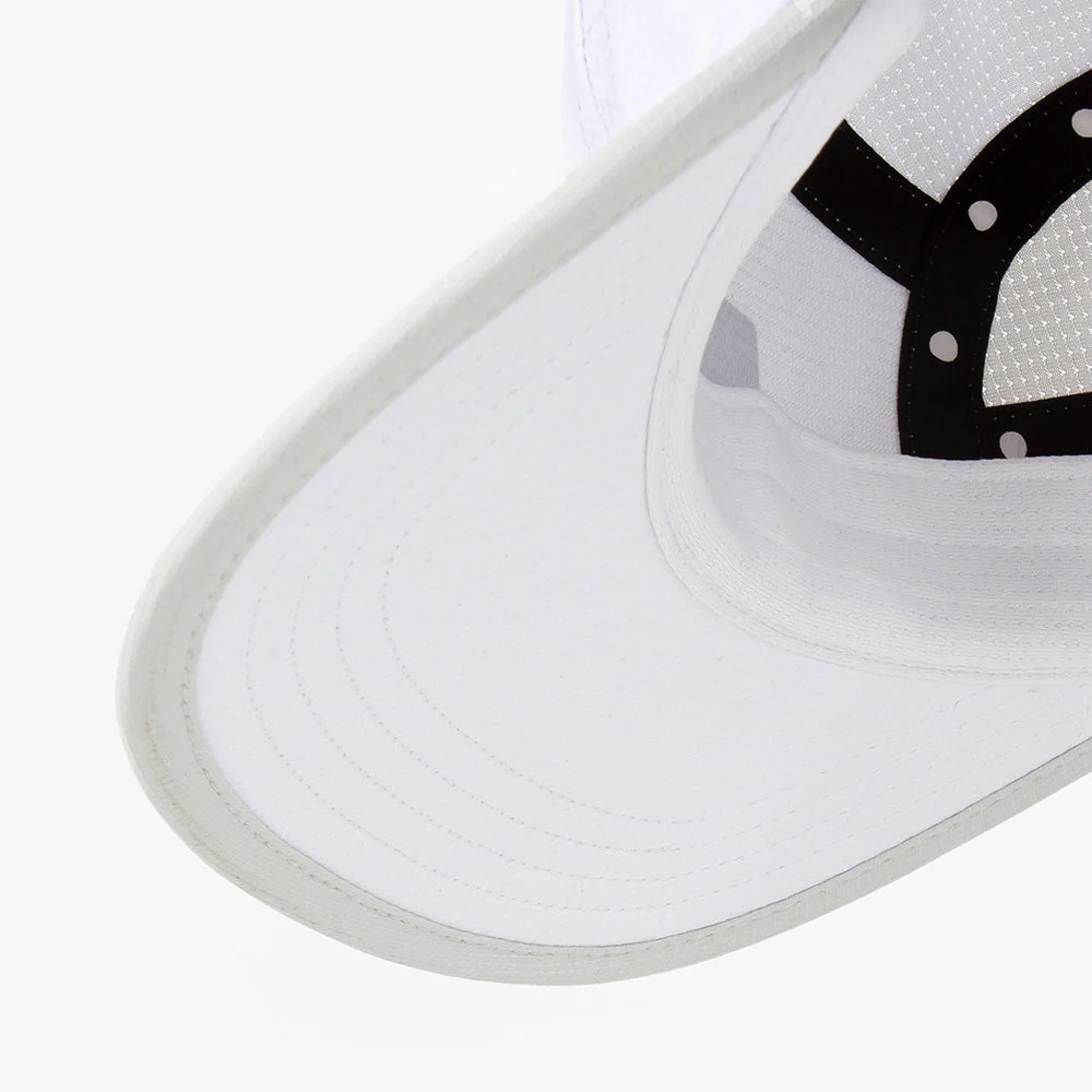 Ciele GOCap Field Iconic Bar White Lightgrey Running Cap