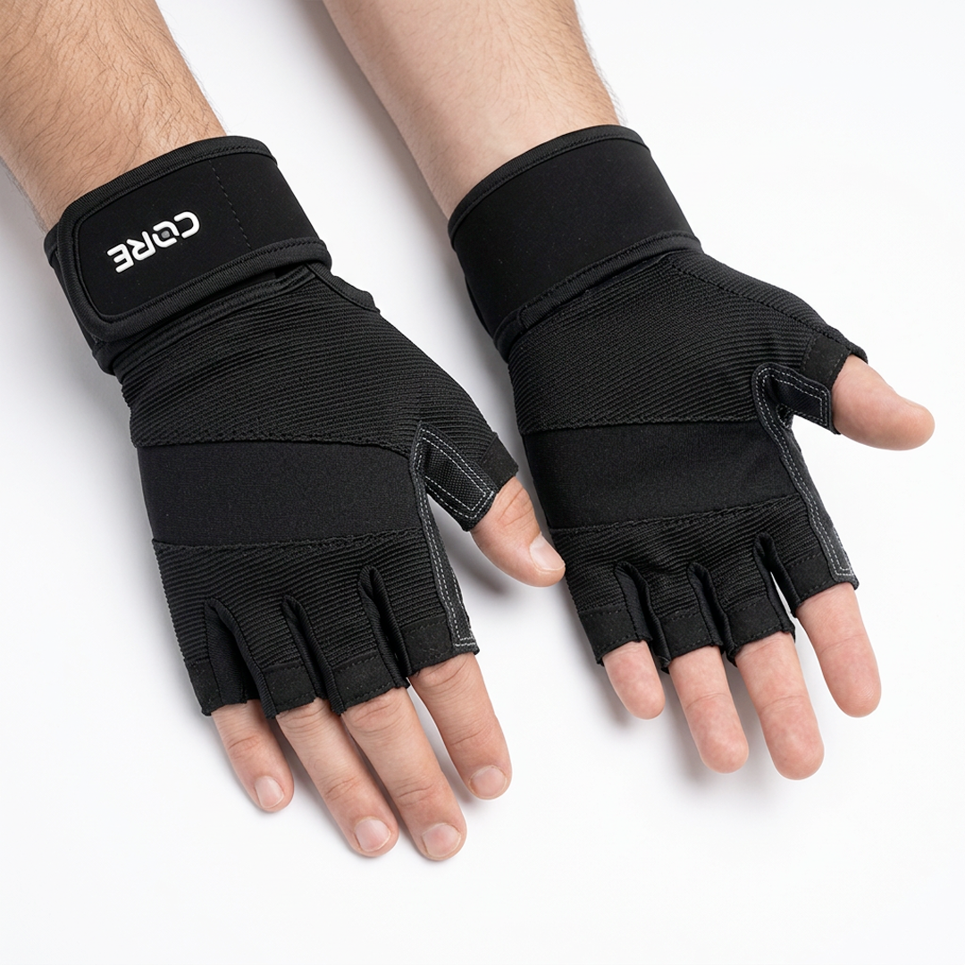 Core Training Gloves with Wrist Support