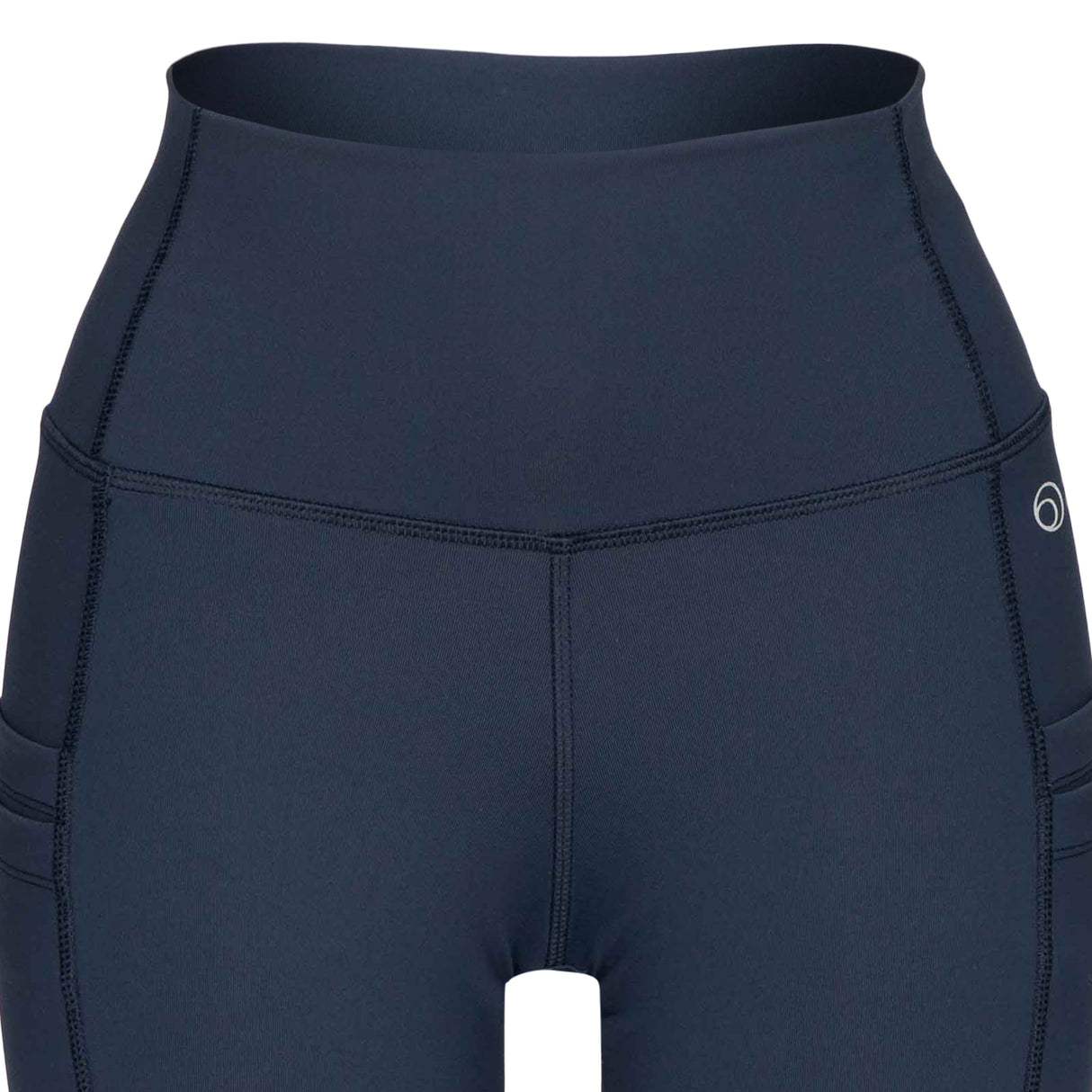 Equipe Women's High Rise Cycling Shorts with Side Pockets Navy