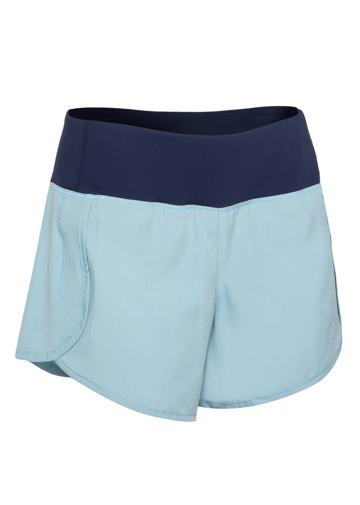 Equipe Women's Running Shorts with Inner Light Blue/Navy