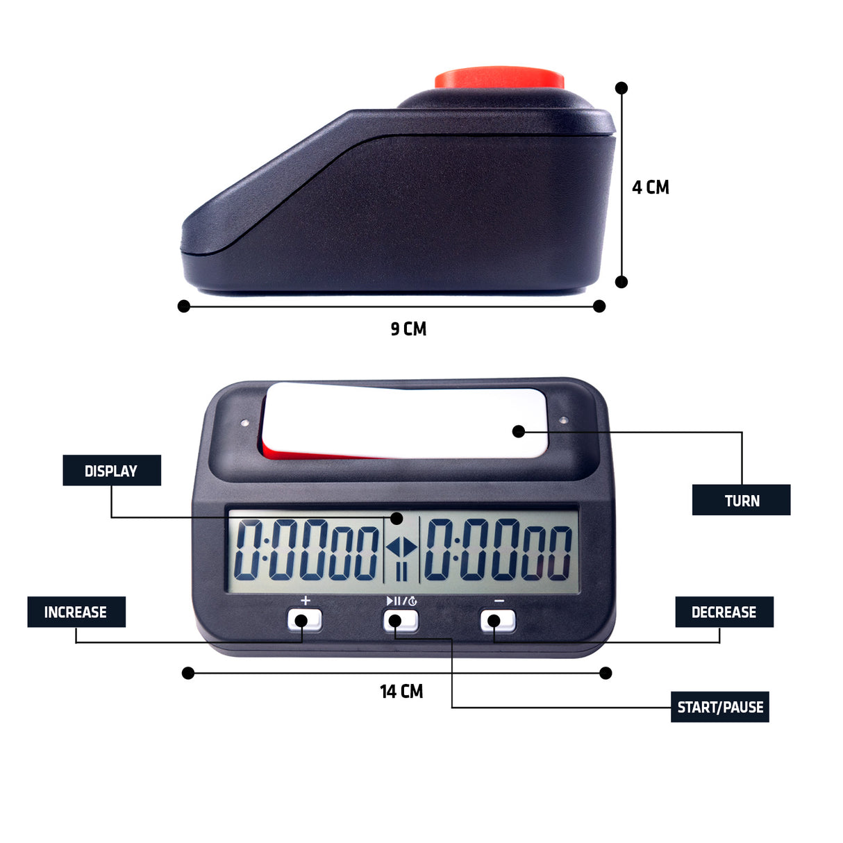 Elite Tournament Digital Chess Clock