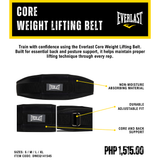 Everlast Core Weightlifting Belt