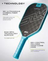 SLK HALO Control Max Pickleball Paddle